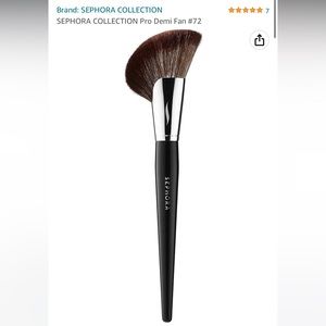 NEW Sephora Pro Demi Fan Brush #72